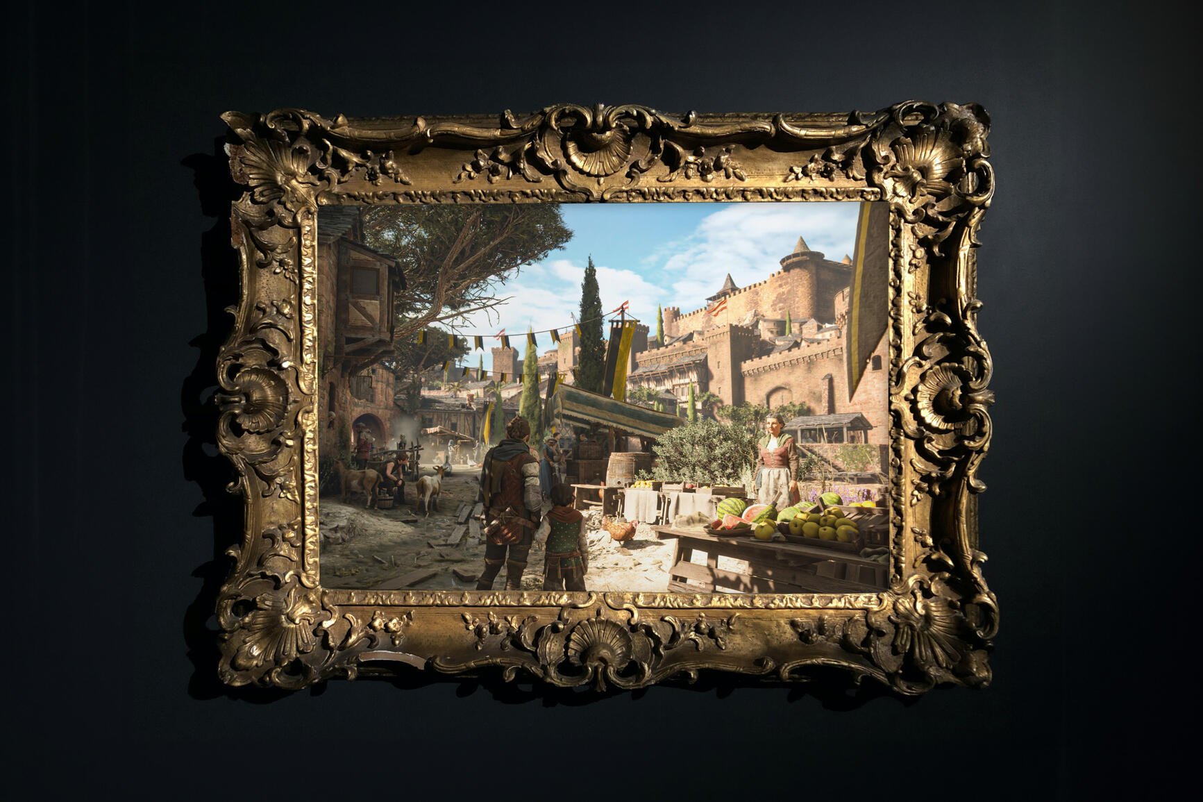 Capture dans cadre GAME ART