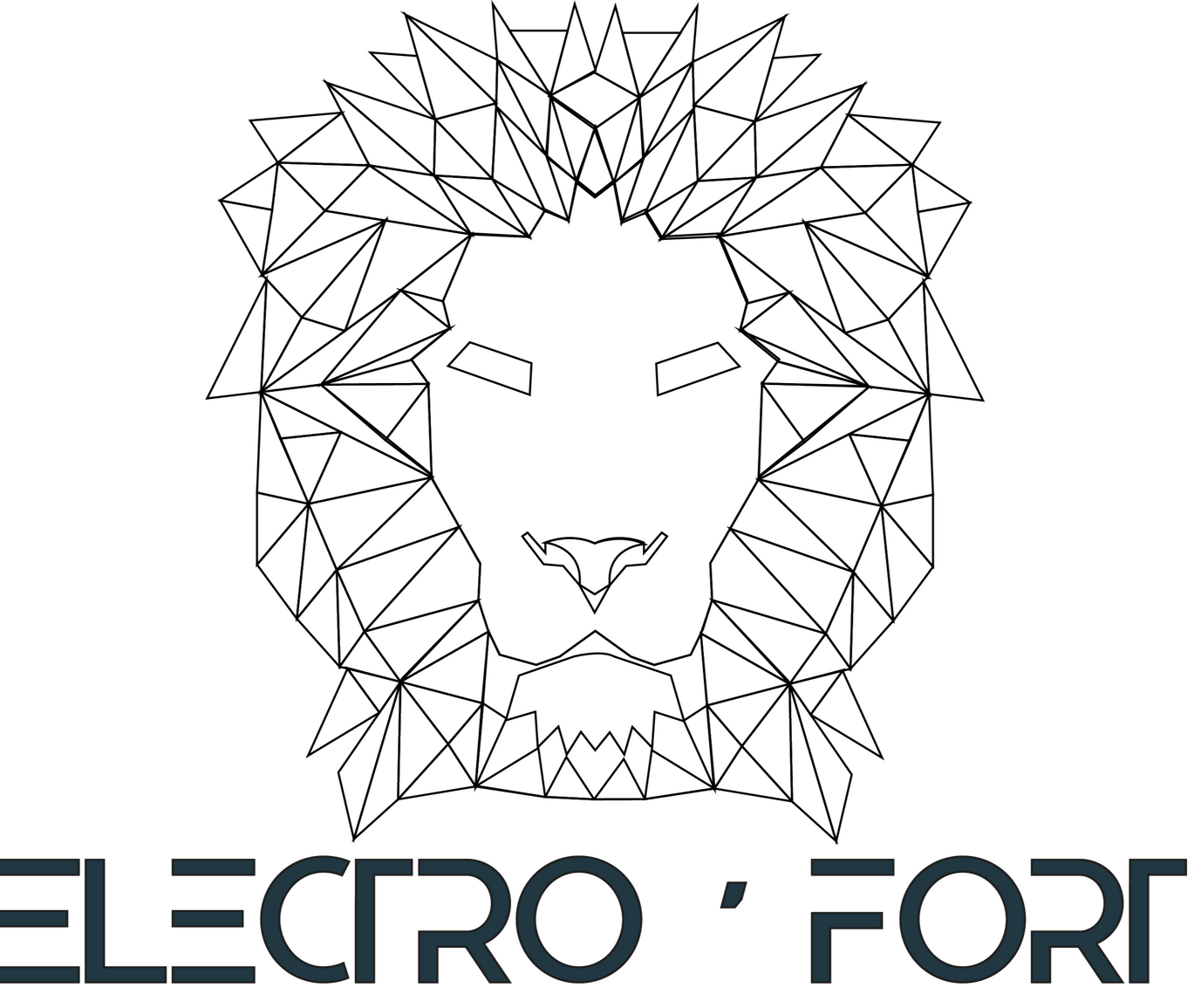Logo contour ELECTRO&#39;FORT