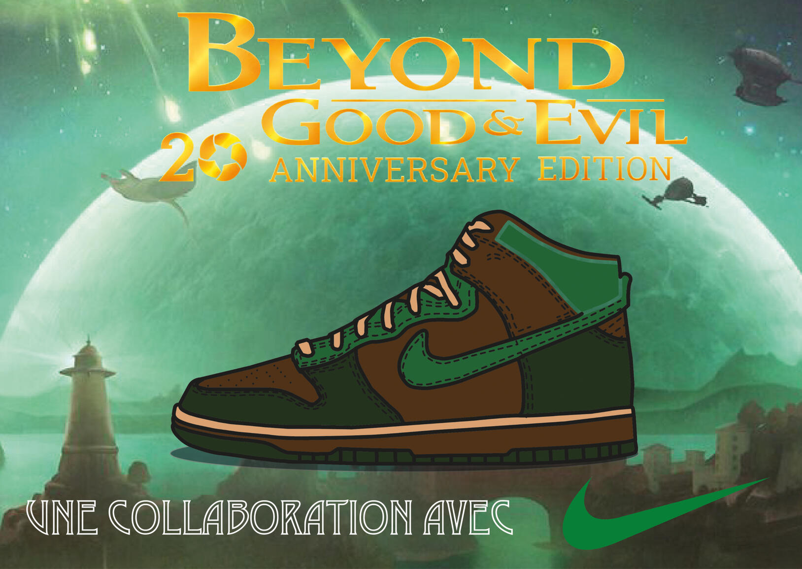 Sneaker feat Beyond Good &amp; Evil